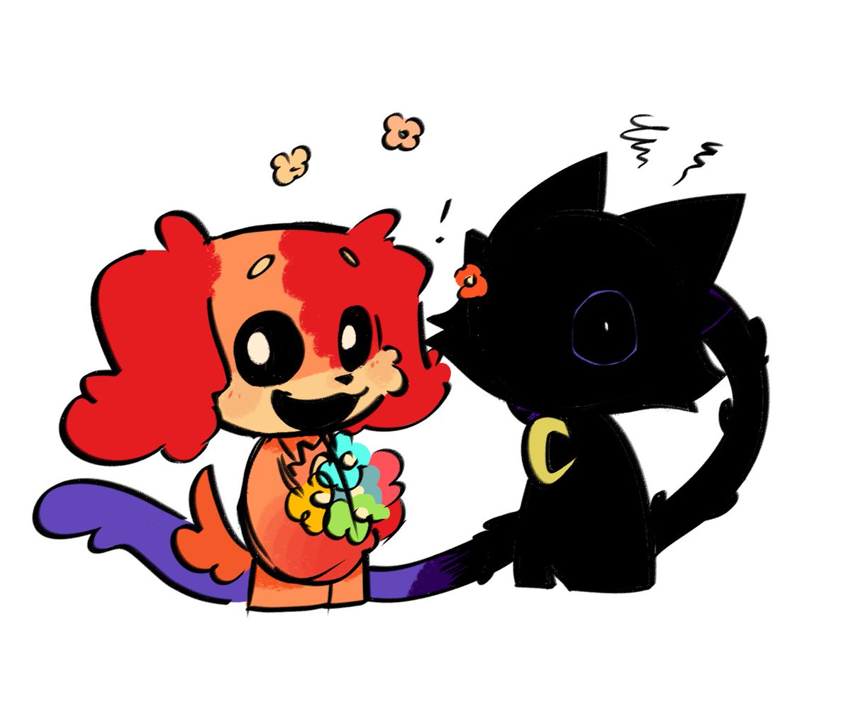 RainRaincome2me's tweet photo. 내 취향이 확실히 뭔지 알게 된 느낌 ☀️🌙

#fnafsb #daycareattendant  #PoppyPlaytime #SmilingCritters  #homestuck https://t.co/5kdvNTdx2I