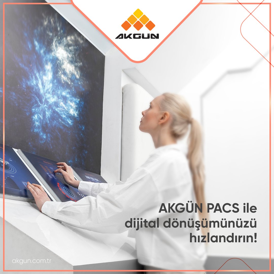 AKGÜN PACS ile radyolojide filmsiz ve kağıtsız çözümler sunarak, dijital görüntüleme çözümleriyle verimliliği artırıyoruz. #AKGÜNTeknoloji #YaşamınHerAlanında #Dijitalleşme #DijitalDönüşüm #DijitalÇözümler