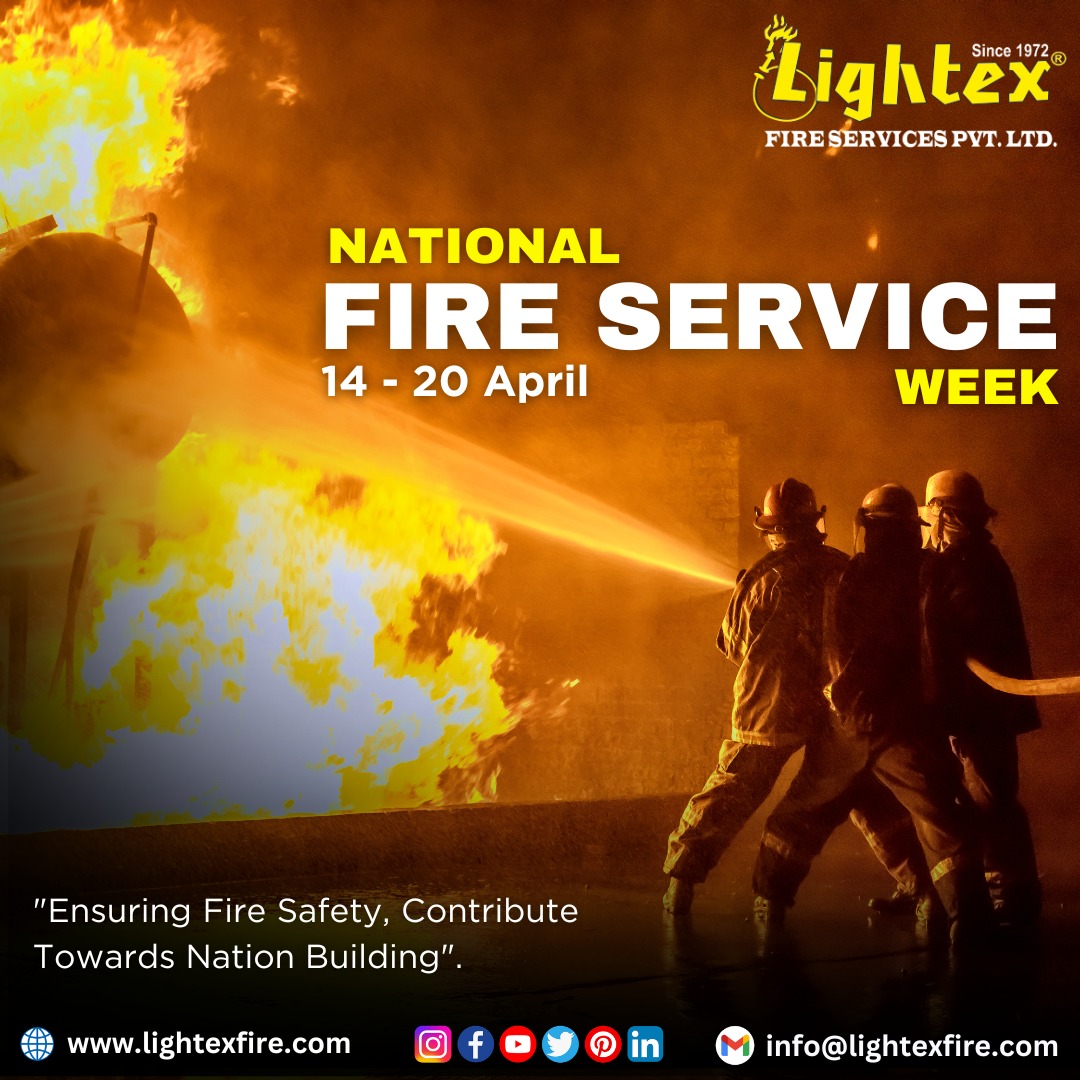Lightexfire's tweet photo. "Bravery in the face of danger. 🔥 Saluting the heroes of National Fire Service Week as they ensure fire safety and contribute to nation building. 🚒 " #NationalFireServiceWeek #SafetyFirst #HeroesInAction https://t.co/QEONXNoj3W
