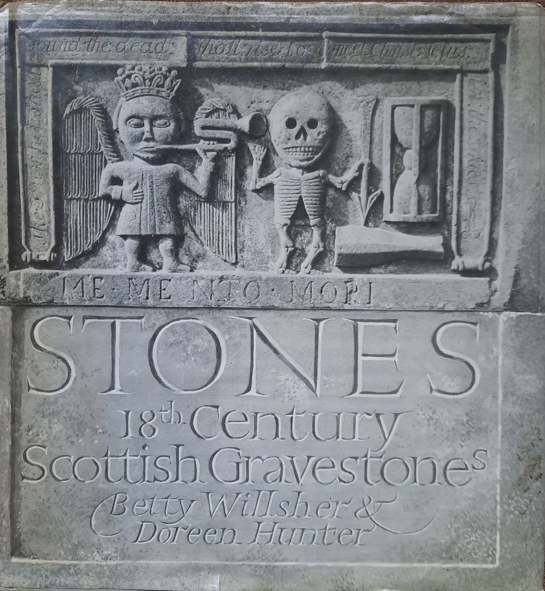 A great discovery this week in @OxfamHaddington 
From the authors' introduction: 'Our pleasure has not been in death, but in the evocation of the living past; in the arousal of curiosity and the satisfaction of deciphering the symbols.' #MementoMoriMonday