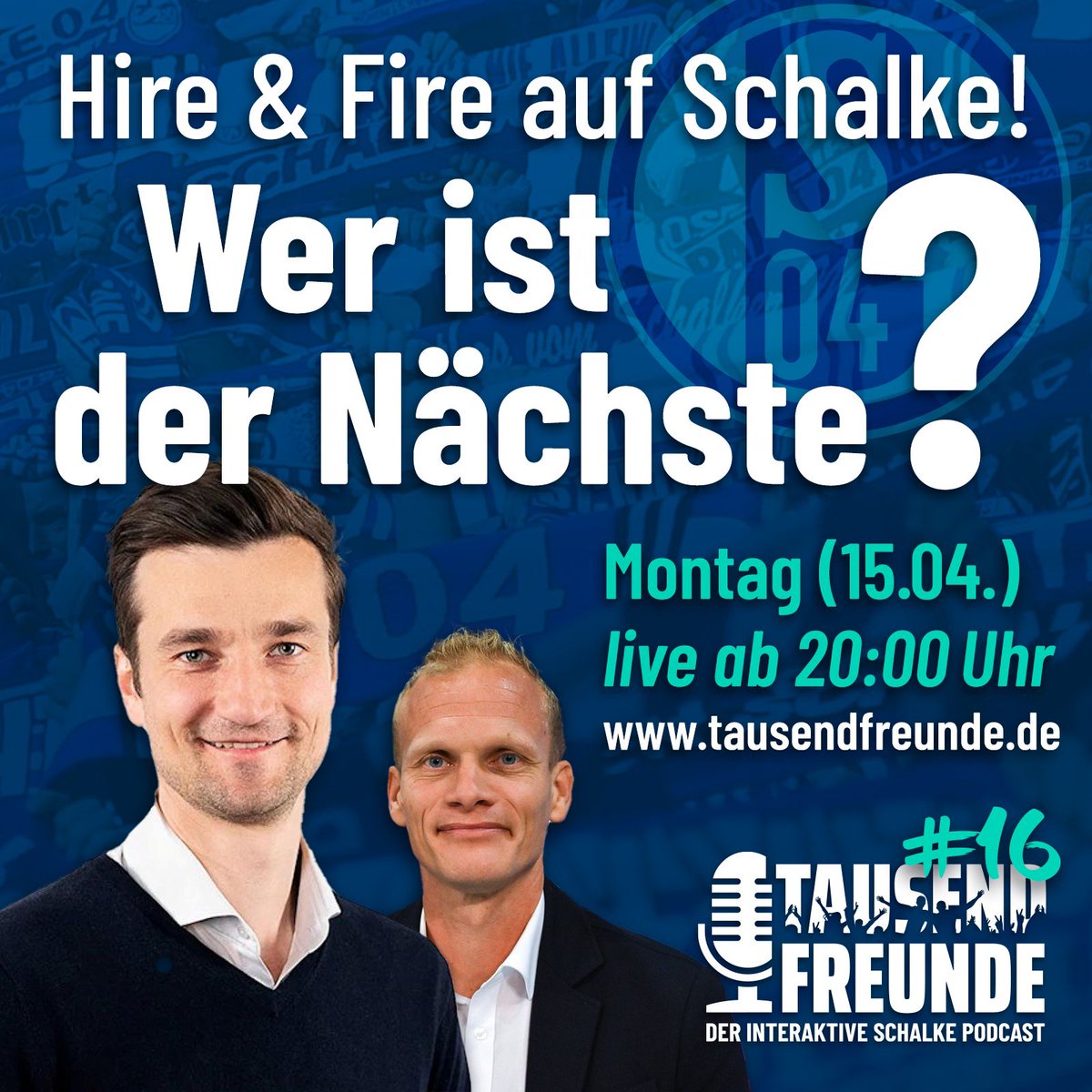 100 Tage Tillmann: Hechelmann, Asamoah, Schober raus. Geraerts: Baumgartl und Drexler suspendiert. Ist das Chaos oder Durchgreifen? Rockt sich Schalke weiter runter oder ist es notwendiges Aufräumen? 🚨 Sage Deine Meinung 🚨 Heute Abend, 20 Uhr