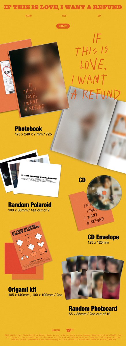 nakedxproud's tweet photo. [📢] KINO 1st EP [If this is love, I want a refund]의 예약 판매가 시작되었습니다.
팬 여러분의 많은 관심 부탁드립니다.

Pre-order [If this is love, I want a refund]

✔ 판매 기간 : 2024.04.15. (MON) ~

#키노 #KINO
#If_this_is_love_I_want_a_refund
#Broke_My_Heart #BMH https://t.co/JQ3FUV0Ogg