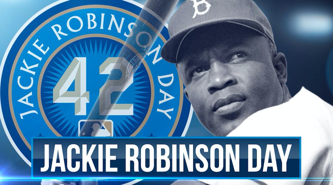 It’s Jackie Robinson Day and the #Baseball World celebrates his legacy today… Raising a barrel for you, Jackie, and THANK YOU for changing the game! #JackieRobinson #JackieRobinsonDay #BatMug #DugoutMugs