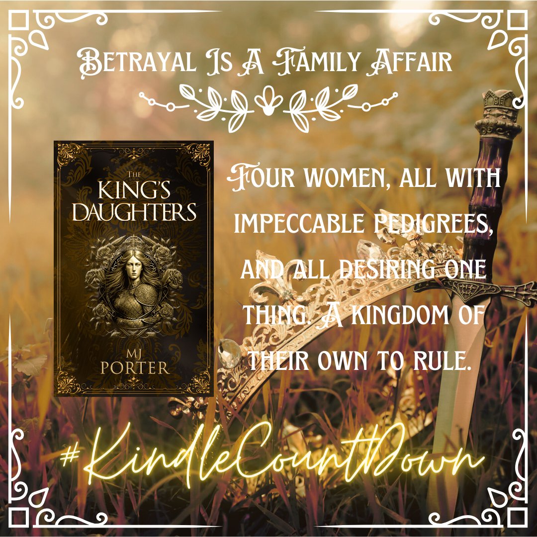 #TheKingsDaughters is our #KindleCountdown deal this week.

Betrayal is a family affair. Four women, all with impeccable pedigrees, and all desiring one thing. A kingdom of their own to rule. 

books2read.com/u/bzZNZE

#TenthCentury #Amazon #Kindle #BookDeal