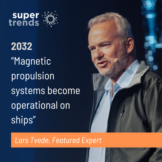 Read the entire milestone as well as the the most-likely timeline of sustainable propulsion systems at web.supertrends.com #FutureofShips #SustainableTransportation #Innovation