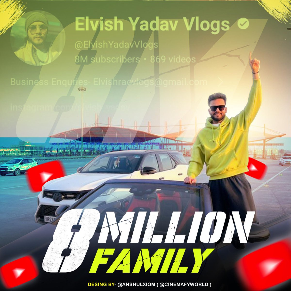 Elvish Yadav tweet media