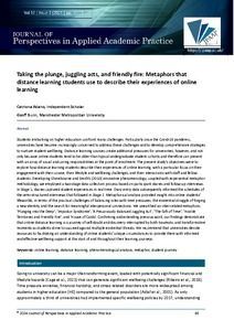 'We recommend that universities devote resources to understanding online students’ unique circumstances, to provide them with informed and effective wellbeing support at the start of and throughout their learning journeys.' #onlinelearning buff.ly/3vHGl0G