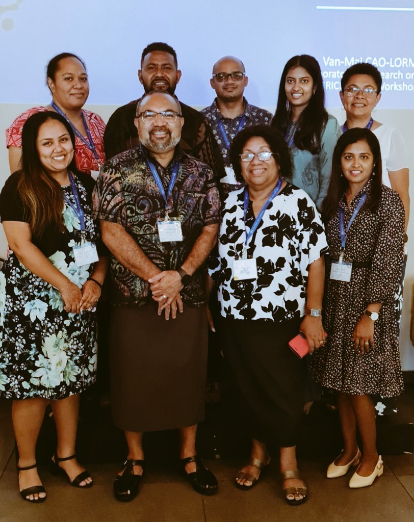 #Ended the #BiobankingandResearch in #IslandCountries to add the missing pieces of #Knowledge from the #Pacific - the #OceansGenomics Consortium 🇫🇯 represented by #FIPHR @FNUFijiMedical & @MOHFiji #BRICK #AdvancingKnowledge #PromotingGoodHealth #EquityforPacificCommunities