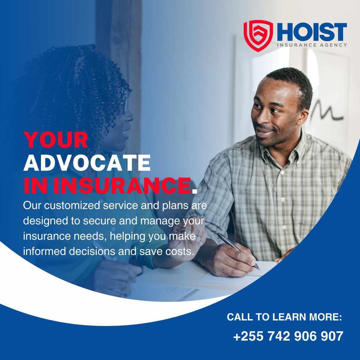 Choose us as your advocate in insurance. Our customized service is designed to manage your needs and save costs. #InsuranceAdvocate #CostSavings