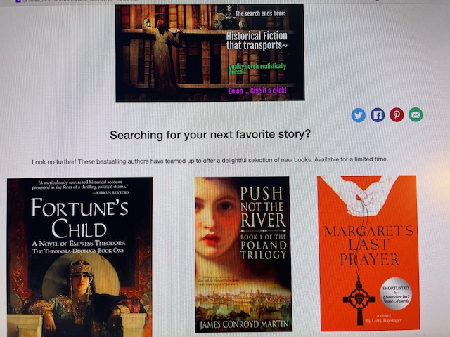 SPRING HISTORICAL FICTION has begun! This wide range of novels, which includes THE LOOSE THREAD and SIMLA MIST, is a fab way to find your next good book to read. All you have to do is sit in a chair and scroll down. books.bookfunnel.com/springintohist…