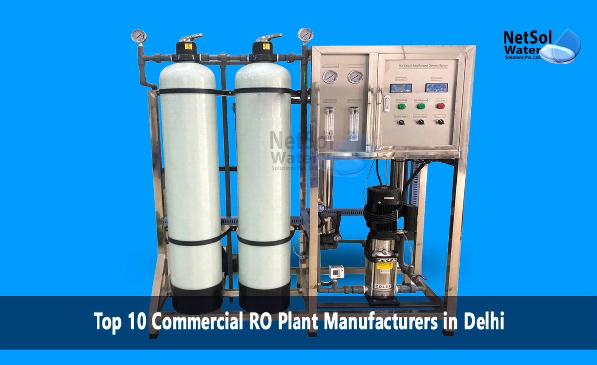 Top 10 Commercial RO Plant Manufacturers in Delhi

Visit the link: sewagetreatmentplants.in/top-10-commerc…

#netsolwater   #commercialroplant   #delhi   #waterplant