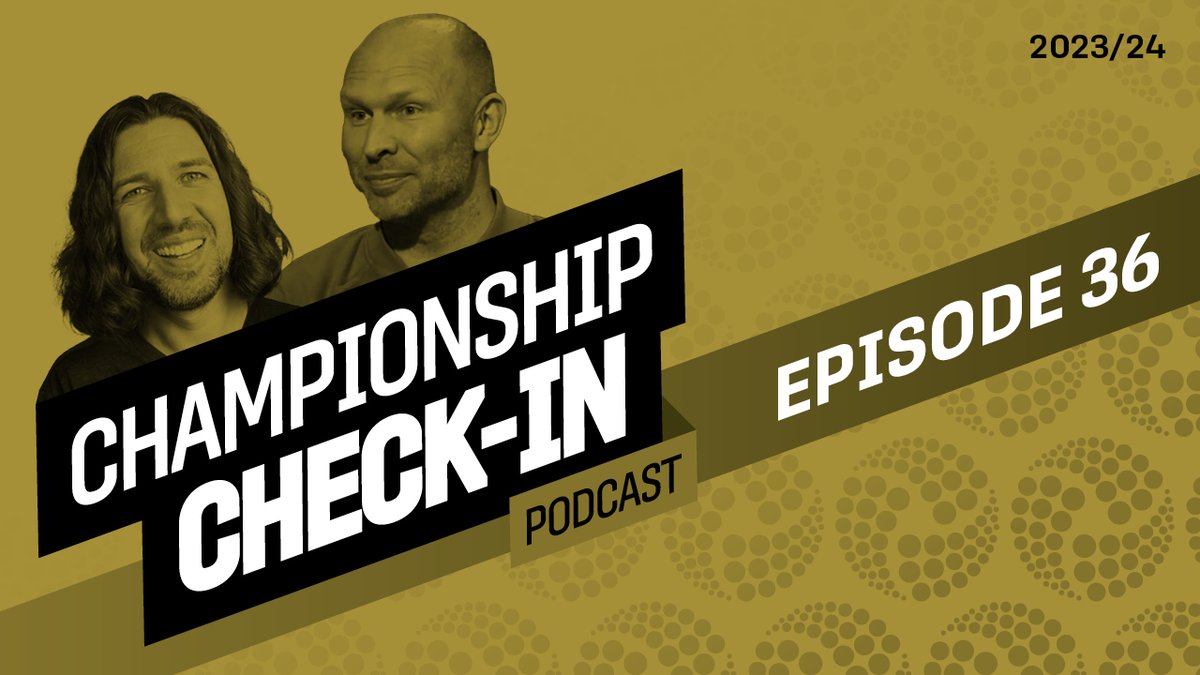 🚨 Podcast LIVE I'll be live with @sammyparkin_ at 1pm today for the Championship Check-In podcast. If you're around come and join the debate, if not you can catch up after the fact! 📽️ youtu.be/s3-6WZA-5uE #EFL #Championship