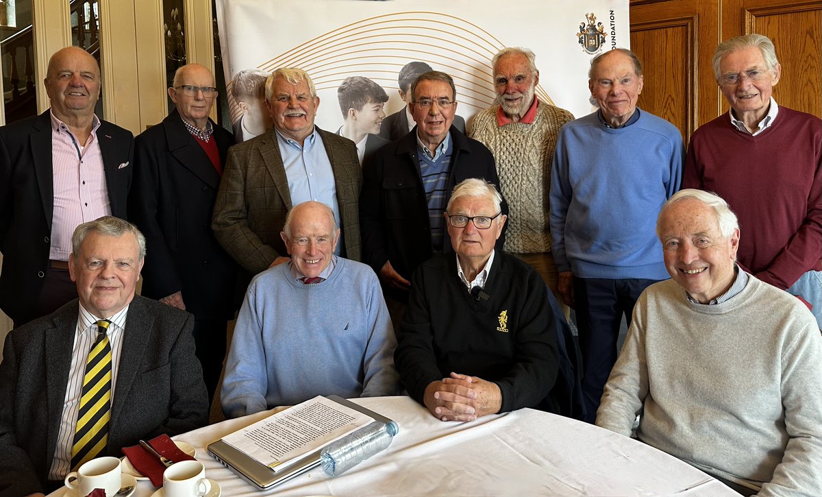 The Class of 1959 recently got together at Malone Golf Club to hear about the history of The School from Don Collins (Inch & RBAI 1949-58) Don charted The School’s history, from the laying of the foundation stone to the present day, telling some brilliant stories along the way!