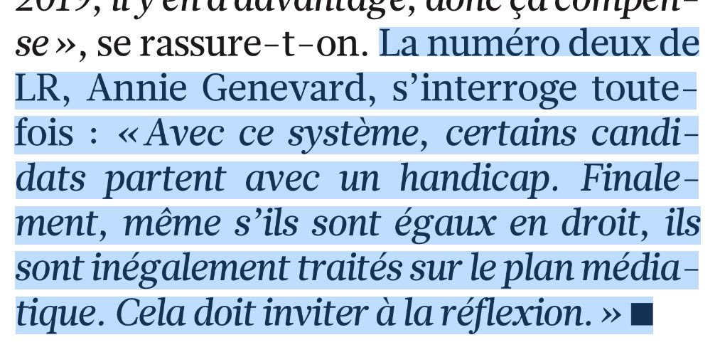 Temps de parole. Rigolo de voir LR et PS, qui ont conçu le système au temps de leur hégémonie, pleurnicher sur leur sort, maintenant qu’ils sont au niveau des partis-cabines téléphoniques… by @ClaireConruyt & @PierreLepel lefigaro.fr/elections/euro…