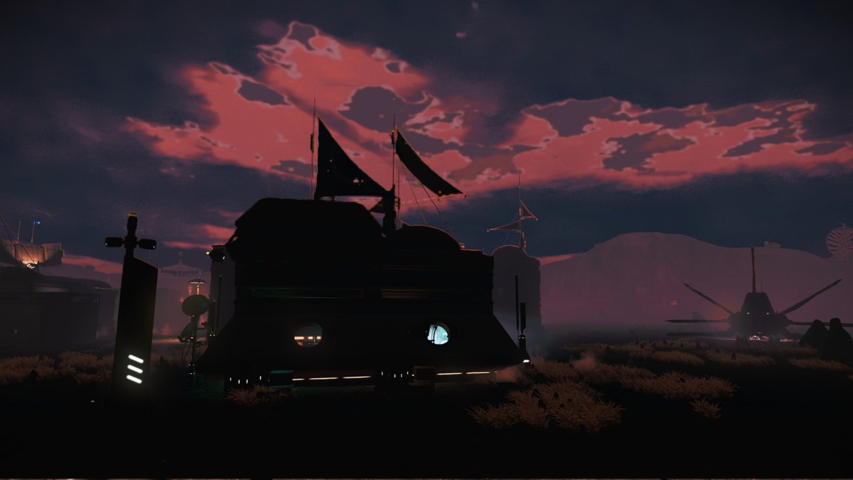 fuchsiebabe's tweet photo. 4 random shots taken in 15 seconds. #NoMansSky #NoMansSkyOrbital #VirtualPhotography https://t.co/2zGmB82VK4