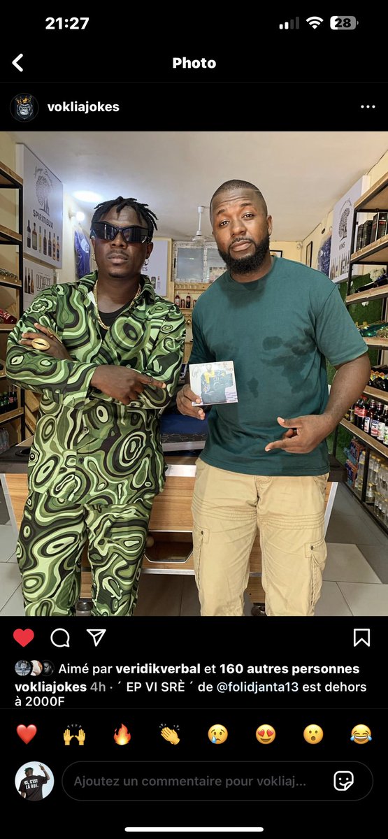 Je suis passé chez Voklia Jokes  ,il a un peu sué 😅. L’interview est disponible ici >>> youtu.be/cTjYzrNo6o4?si…
