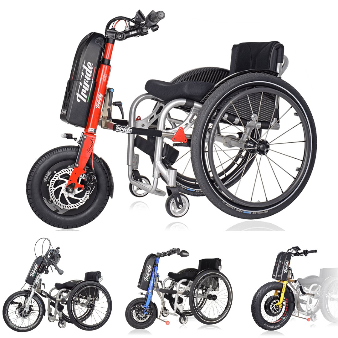 The Recare range of Triride handbikes offers a choice of performance levels and personalised options to suit lifestyle and mobility needs.

There's a Triride power attachment for every route - browse our range: recare.co.uk/brand/triride-…

#Recare #Handbike #WheelchairUser @TrirideUK