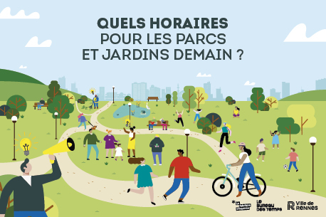 metropolerennes's tweet image. 💬Quels horaires pour les parcs et jardins demain ? 
Une étude est lancée sur les #parcs et #jardins de Rennes.

🌺Objectif : favoriser l&apos;accès de tous à l&apos;ensemble des parcs, pour veiller au bien-être et à la santé en ville.

Répondez à l&apos;enquête ➡ swll.to/5VQ40O