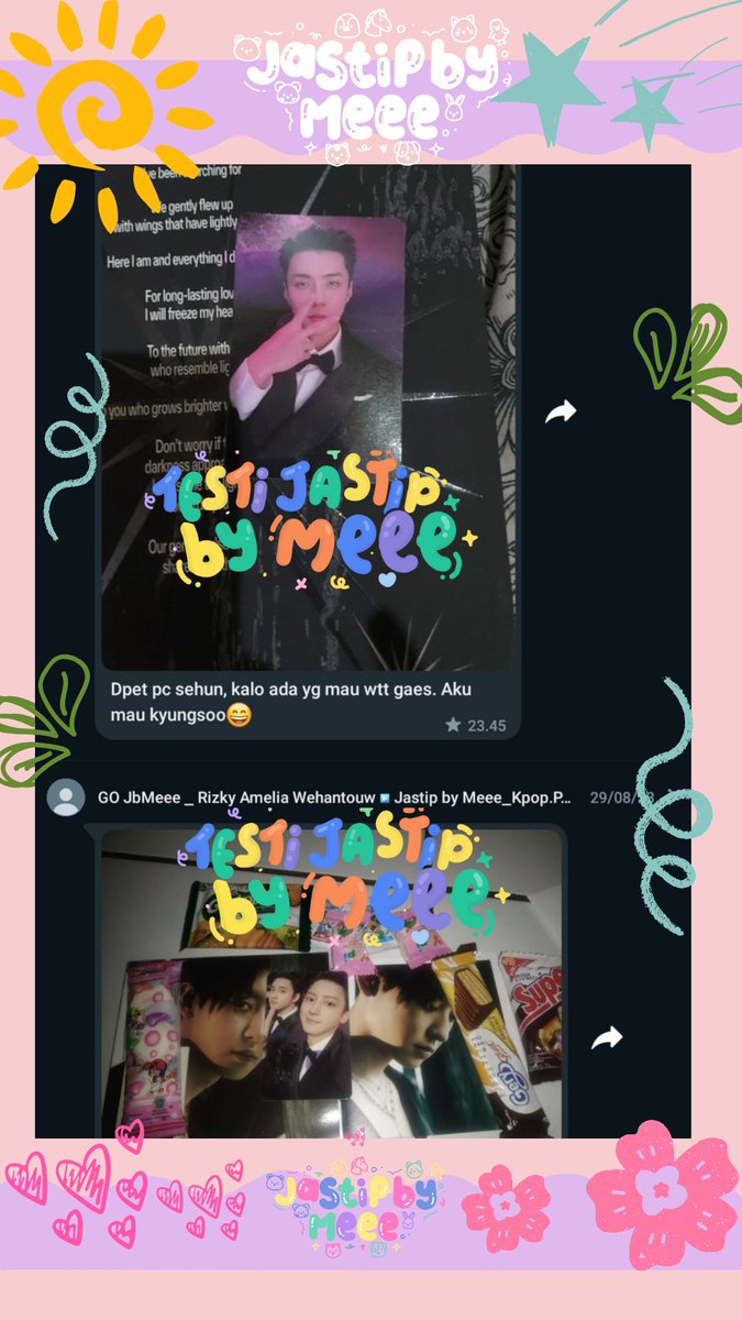 meeekpopproject's tweet photo. Testimoni Jastip by @meeekpopproject 
#JastipbyMeee #JastipTiketKonser #JastipAlbumKPOP #JastipMerchandiseKPOP #JastipKorea #JastipMurah #TabunganKonser #testijastipbymeee #jastipbymeeekpopproject
#ArrivedIna_JastipbyMeee https://t.co/8sH56d7OSG