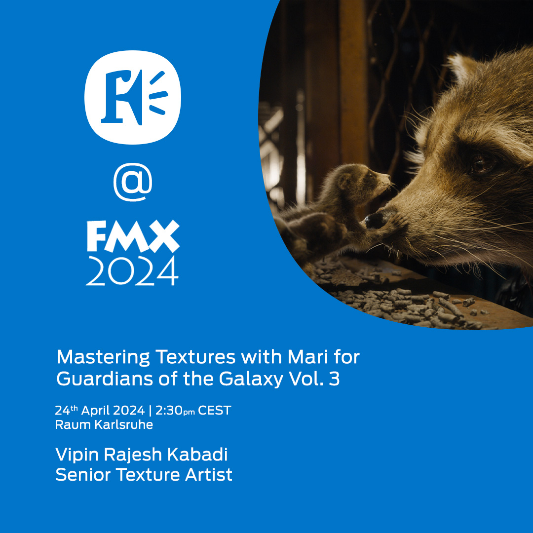 Our speaker lineup at #FMX2024 @FMX_Conference offers something for everyone. On the 24th of April, you can explore the role of concept art with Jonathan Opgenhaffen, deep dive into digi doubles with Davide Sasselli, and join Vipin Rajesh Kabadi as he talks texture in #GOTGVol3.