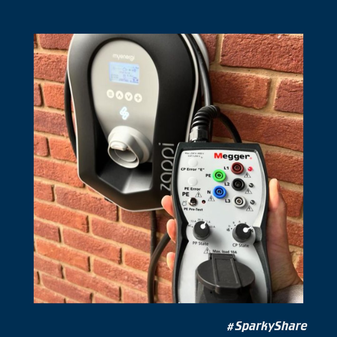 Let's start the week off with a #SparkyShare⚡ KNOX POWER shared these pictures of a Myenergi Zappi installation using Black LINIAN Clips via Instagram🤩 Want to get featured in our next #SparkyShare post? Don't forget to tag us in your pics! #Electrician #Sparky #SparkyLife