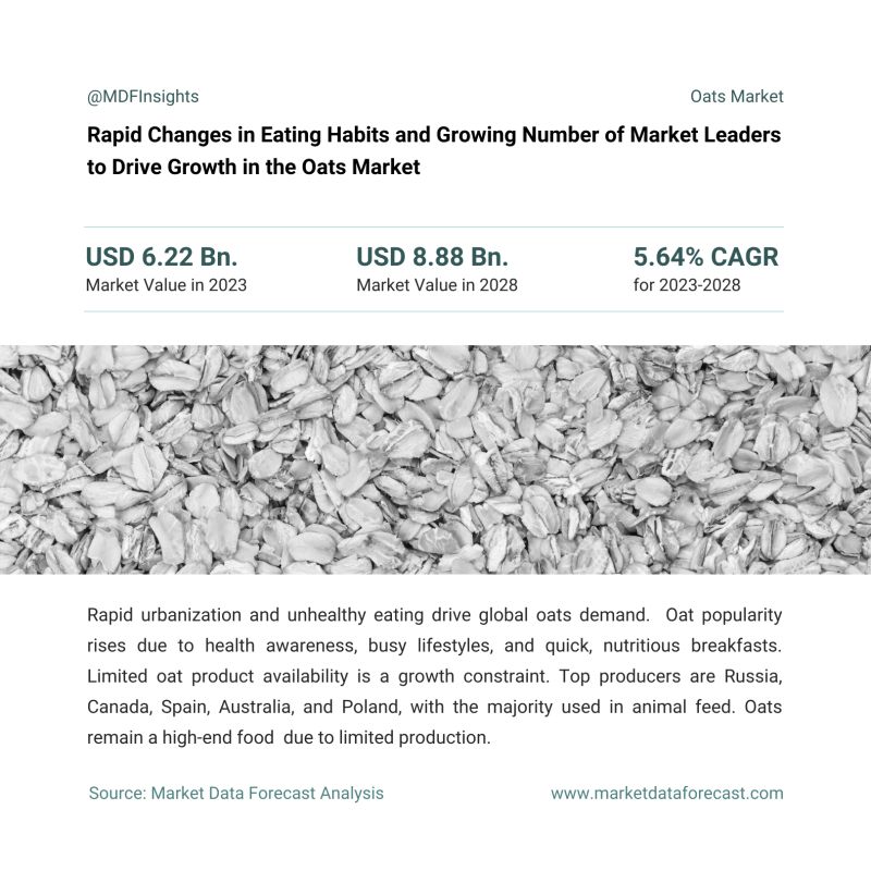 MDFinsights's tweet image. Embark on a journey through the booming oats market, where health meets innovation! 🌾From Quaker&apos;s bold moves to Oatly&apos;s expansion, this market is cooking up a storm!

Explore the full scoop: [bit.ly/47w54ma]

#oats #breakfast #oatmeal #healthyfood #vegan #healthy #MDF