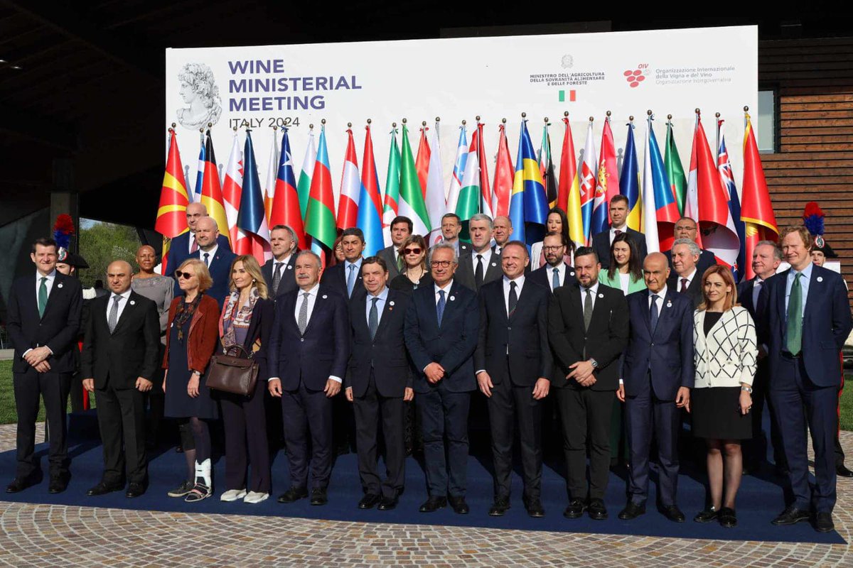 Otar Shamugia participates in the Ministerial meeting commemorating the International Organization of Vine and Wine's (OIV) 100th Anniversary #Ministry #Environmental #Protection #Agriculture #Georgia #OIV #Ministerial #Cooperation mepa.gov.ge/En/News/Detail…