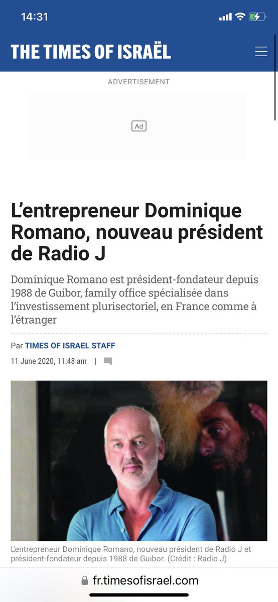 Les amis de Caroline Fourest: Le propriétaire franco- israélien de la chaîne de propagande sioniste Radio J, co-producteur de son navet au cinéma « sœurs d’armes » et escroc réfugié en Israël qui a fuit la justice française et sert dans l’armée génocidaire.