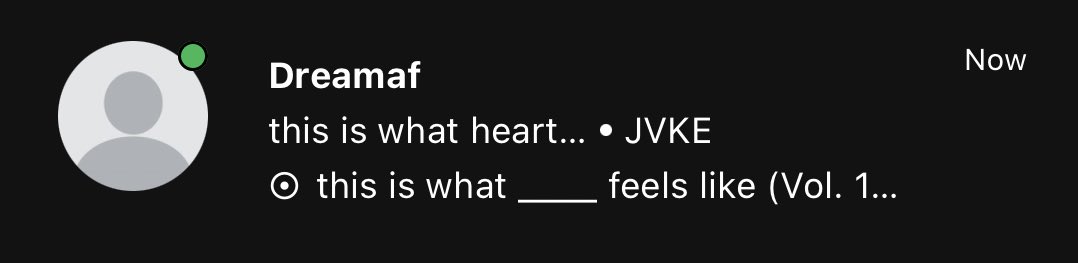 this is what heartbreak feels like • JVKE

7:31AM EST