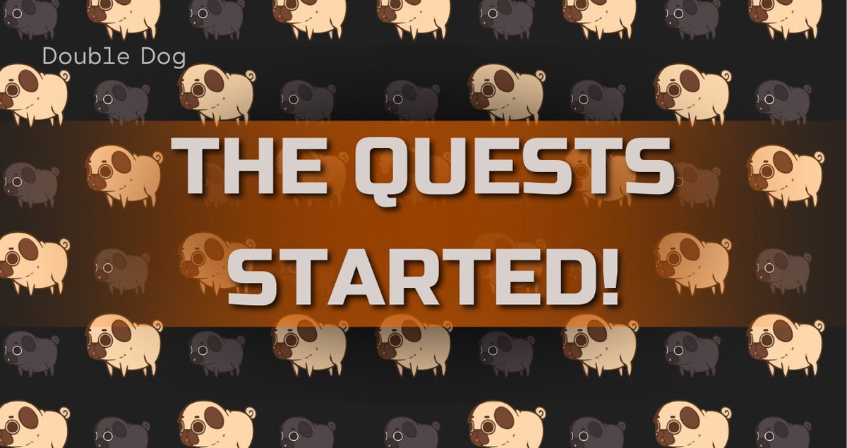 doubledog_meme's tweet photo. ROAD TO TGE! 🚀

Running quests on Zealy 
https://t.co/kifd7M5HWl

The first part of the quest is Social Support.🦴
Something special, for the top 3 leaderboard! Finish April 21 5 p.m. UTC!🦴 https://t.co/qVQxxCnCIp