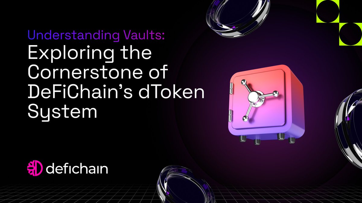 Understanding Vaults: Exploring the Cornerstone of DeFiChain’s dToken System #DeFi vaults are a crucial component in the decentralized finance ecosystem, serving a far more multifaceted purpose than their traditional safe-deposit counterparts. Rather than merely safeguarding…