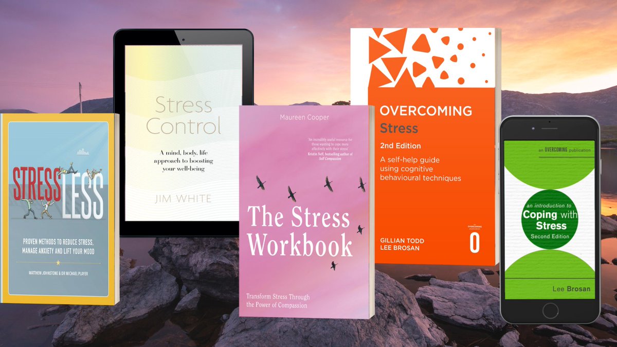 April is #StressAwarenessMonth and Overcoming has a range of books to help you deal with problematic stress.