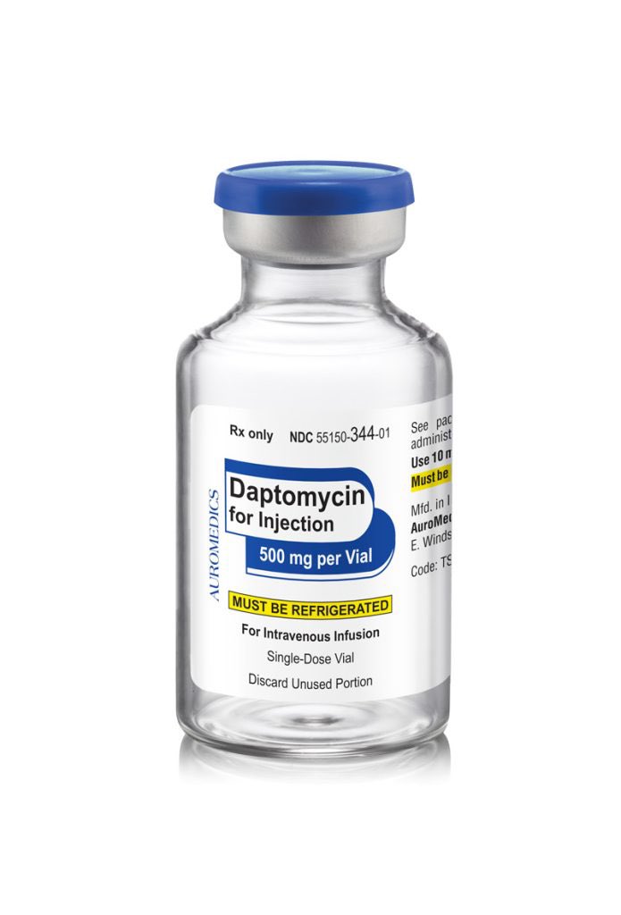 What is daptomycin used for?