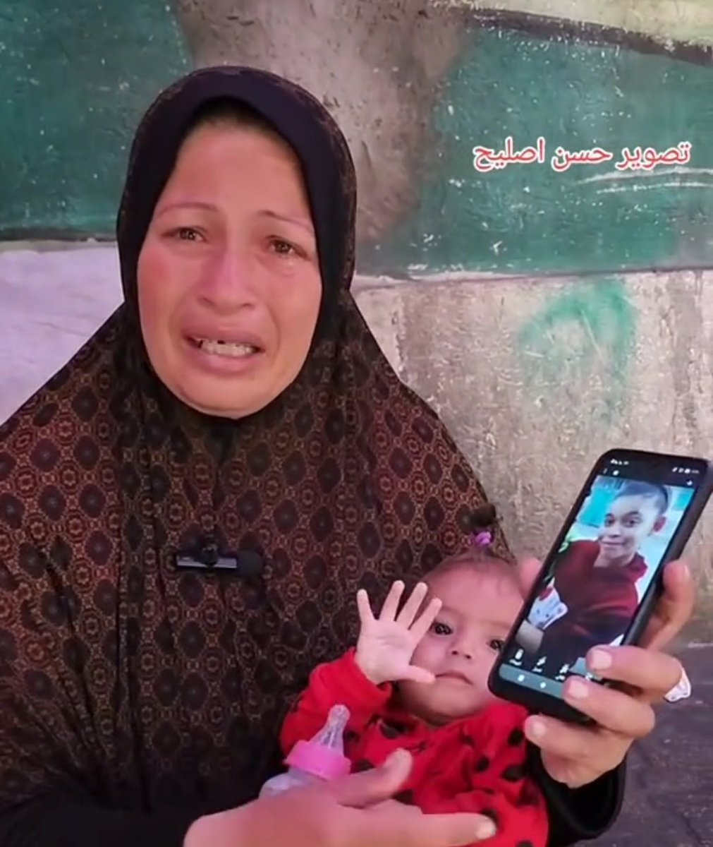 Not only did the Israeli occupation kill her young daughter, but they also stole her body after exhuming the graves in the Al-Nasmawi cemetery in Khan Yunis.