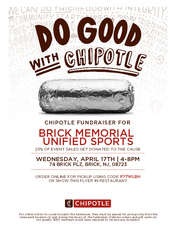 Celebrate National Kickball Day with us at Chipotle on Wednesday, 4/17/24, from 4-8 PM! Just mention the fundraiser at checkout to support our Kickball All-stars! #ChooseToInclude