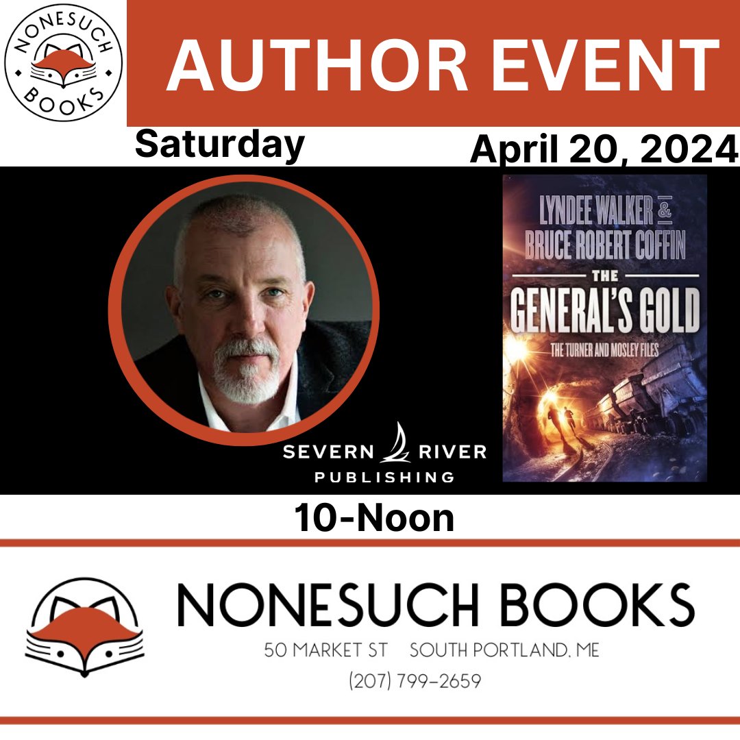 This #Saturday in #Maine @coffin_bruce @SvrnRvrPublish @Mainecrime @MaineWriters @TheThrillerZone @thrillerwriters @mwa_new Info> rb.gy/7euc2m | @HankPRyan @drusbookmusing @KarenDionne #thrillerbooks