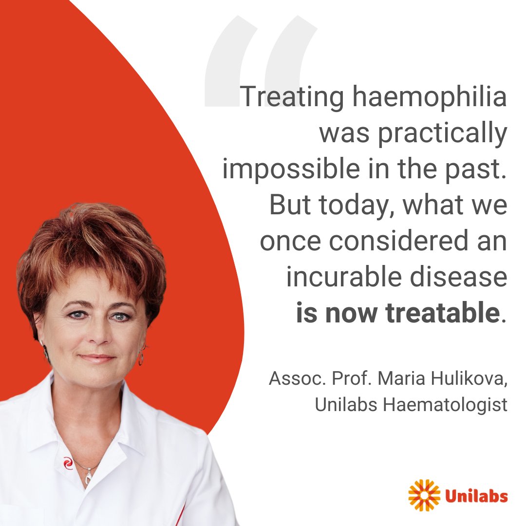 A combination of genetic diagnostic approaches is today reliably detecting #Haemophilia carriers and providing transformative predictive analysis on the extent and severity of the disease. Unilabs' Assoc. Prof. Hulikova discusses the advancements⤵️ unilabs.com/Shining-a-ligh…