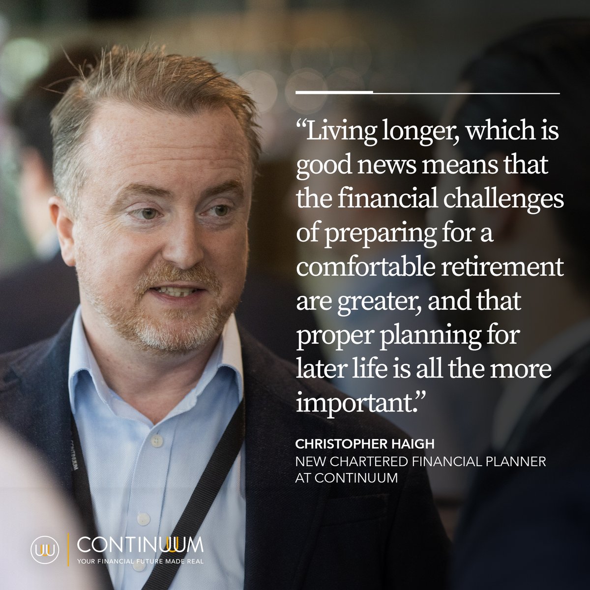 Christopher Haigh joins Continuum as a Chartered Financial Planner, offering expert retirement planning services in north London.

Chris has built up expert knowledge in areas including retirement planning and post-retirement income options. 

mycontinuum.co.uk/chris-haigh-a-…