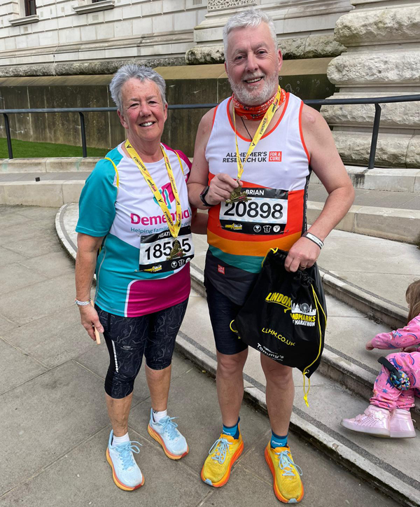 Connor news: London Landmarks half marathon success for Brian and Heather: Congratulations to the Rev Brian Harper and his wife Heather who successfully completed the prestigious London Landmarks half marathon, raising more than £2,000 for Alzheimer's… connor.anglican.org/2024/04/15/lon…