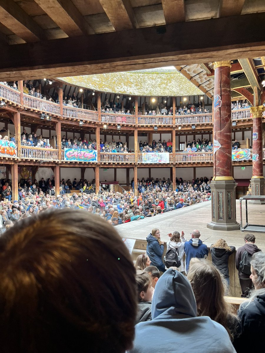 First school trip planned, done and dusted! So magical taking our sixth form students to the Globe last week, even if it has sent me prematurely grey! 👵🏼