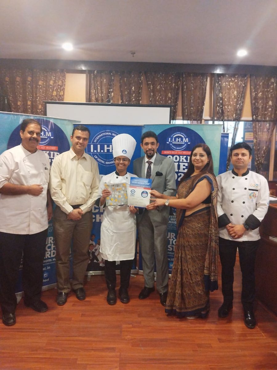 #congratulations to Shabnam Kumari for being #winner Rookie Chef Competition at #iihmdelhi #IIHMhotelschools #IIHMBest3Years #rookiechef #culinarycompetition #talent #LearningNeverStops #marchingforward #culinaryschool #JoinNow #AdmissionsOpen2024 Echat.elink.in