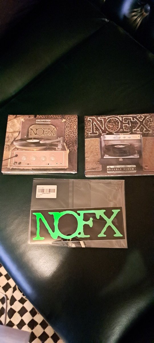 探してたアルバムやっとGET✨️　全アルバム揃った。
#NOFX