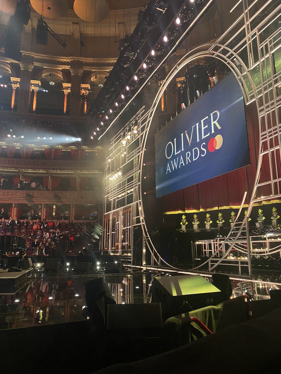 Thank you @uk_theatre @SOLTnews for having us at @OlivierAwards last night. Congratulations to all the winners (especially our members!) and everyone involved in organising the awards