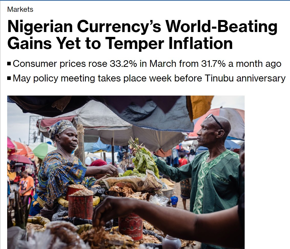 This is currently the threat to everyone in the economy. A big headache for individuals, businesses, and policymakers. Whatever gains achieved in the FX market are under threat as inflation rises. And this means that the CBN has to keep hiking interest rates.

If I walked up to…