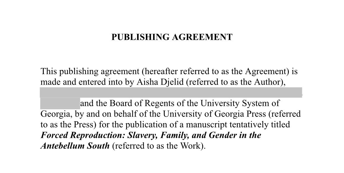 With all the hectic planning of @OfficialBAAS, I completely forgot to share that last month I signed the contract for my first ever book with @UGAPress ! Now to actually finish writing it ✍️