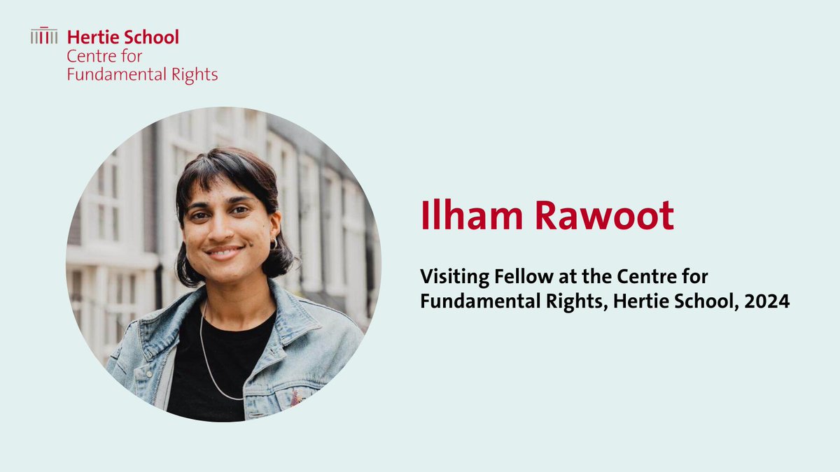 We are happy to welcome Ilham Rawoot @ilhamsta as a visiting practice fellow @HertieCFR for 2024! Ilham is a climate activist & journalist, whose writing focuses on fighting corporate impunity in the fossil fuel industry. Learn more about her work here: hertie-school.org/en/research/fa…