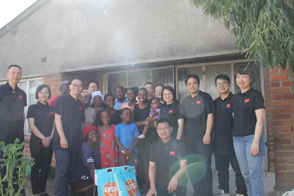 On April 13, the 21st China Medical Team in action as Zimbabwe declares drought disaster