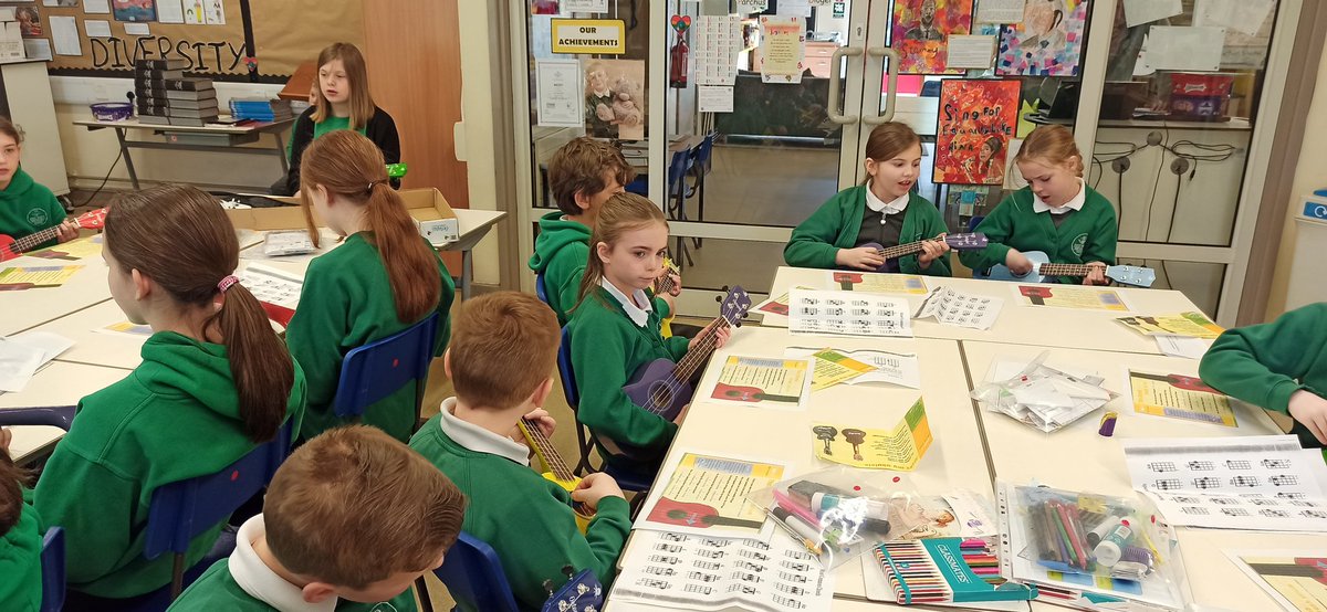 stmarysciwsl's tweet photo. Playing in time was tricky today but we did really well! #pupilvoice #ukulule @StMarysCIW #communitylinks https://t.co/6O0hlq8pwA