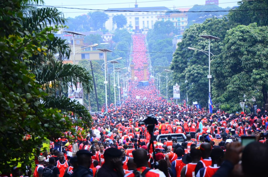 Ono Kabaka ANJAGALA Road 
                             Omanyi muli bakujjukiza enaku zino 😂

#KabakaAt69 
#KabakaBirthdayRun2024