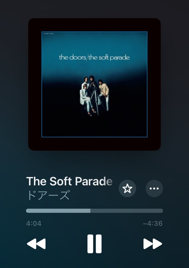kumaichan901t's tweet photo. オツカレサマデシタン
4月も中旬突入
マジで早い…
#TheDoors
#WhentheMusicsOver
#LightMyFire
#TheEnd
#TheSoftParade
#NowPIaying https://t.co/U9ZkThvtMq